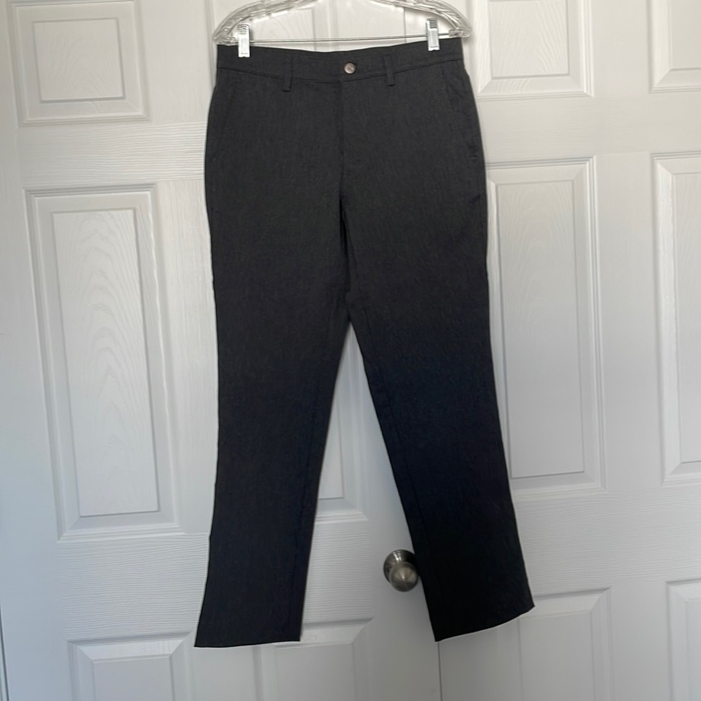 Brand new mizzenmast and main stretchy charcoal grey dress pant